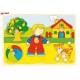 Jouet Puzzle Chat Maison