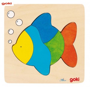 Grossiste Puzzle en bois poisson