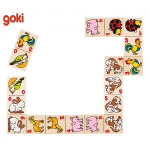 Grossiste Domino des animaux