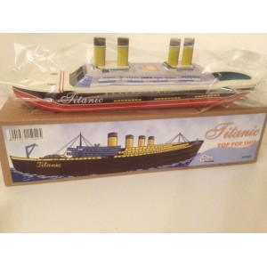 Bateau pop pop Titanic a vapeur d eau