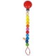 Jouet Attache tetine arc en ciel