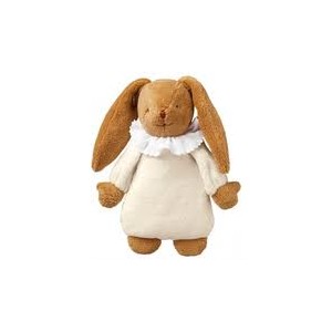 Grossiste Lapin musical nid d ange ivoire25 cm