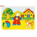 Jouet Puzzle Chat Maison