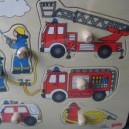 Jouet Puzzle Pompiers