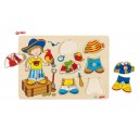 Jouet Puzzle Petit Pirate à Habiller