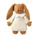 Jouet Lapin musical nid d ange ivoire25 cm
